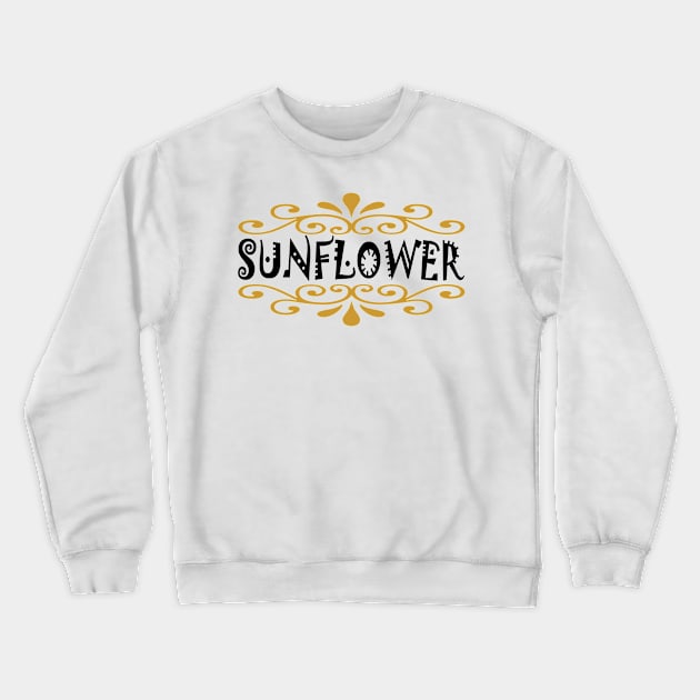 Sunflower Crewneck Sweatshirt by Shop Ovov